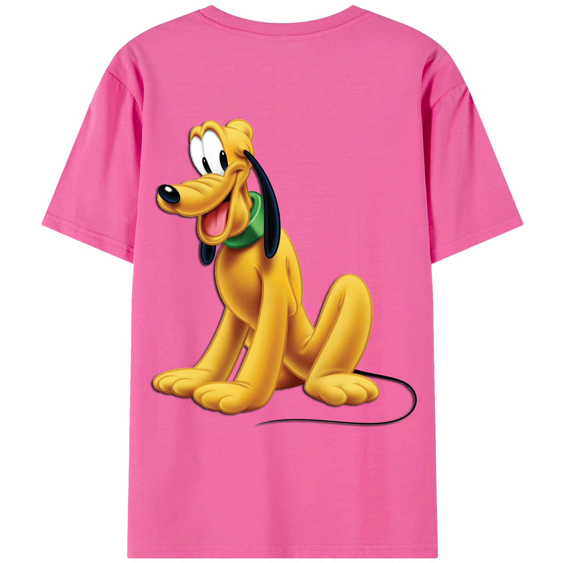 （画像用） ミッキーマウス Mickey Mouse レディース半袖Tシャツ(バックプリント)